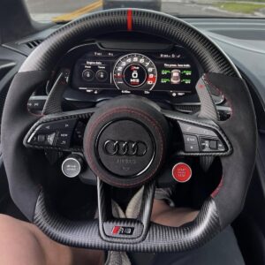 Custom Audi steering wheel