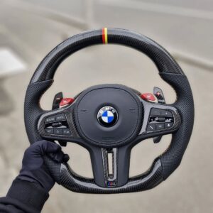 BMW M-Sport and M Models (2, 3, 4, 5, 6, 7, 8 Series, (2014-2020) Custom Carbon Fiber Steering Wheel