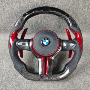 BMW M-Sport and M Models (2, 3, 4, 5, 6, 7, 8 Series, (2014-2020) Custom Carbon Fiber Steering Wheel