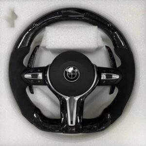 BMW M-Sport and M Models (2, 3, 4, 5, 6, 7, 8 Series, (2014-2020) Custom Carbon Fiber Steering Wheel