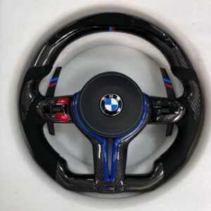BMW M-Sport and M Models (2, 3, 4, 5, 6, 7, 8 Series, (2014-2020) Custom Carbon Fiber Steering Wheel