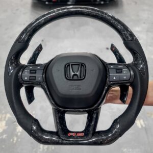 Honda 2022+ Civic FE / FL5 / 2023+ Accord Carbon Fiber Steering Wheel