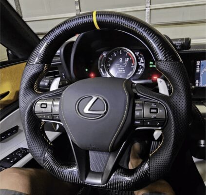 Lexus LC500 Carbon Steering Wheel