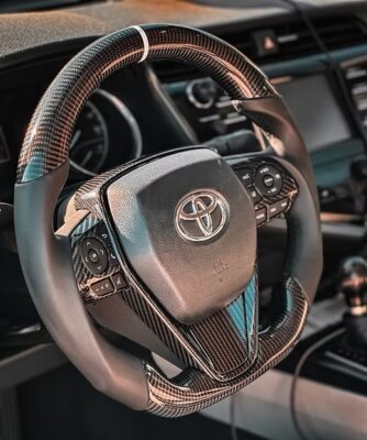 Toyota Camry Carbon Fiber Steering Wheel